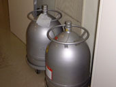 液体窒素　小型大気解放容器