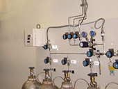 高純度ガス用圧力スイッチ監視式警報設備